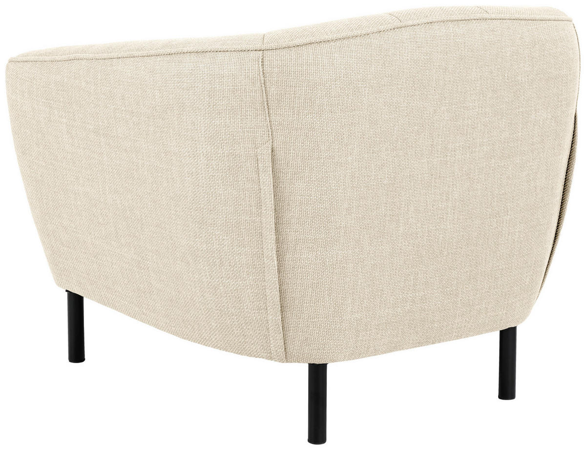 FOTOLIU COCKTAIL - crem/negru, Design, metal/textil (94/78/84,5cm) - MID.YOU
