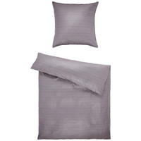 BETTWÄSCHE 135/200 cm Damast  - Grau, Basics, Textil (135/200cm) - Curt Bauer
