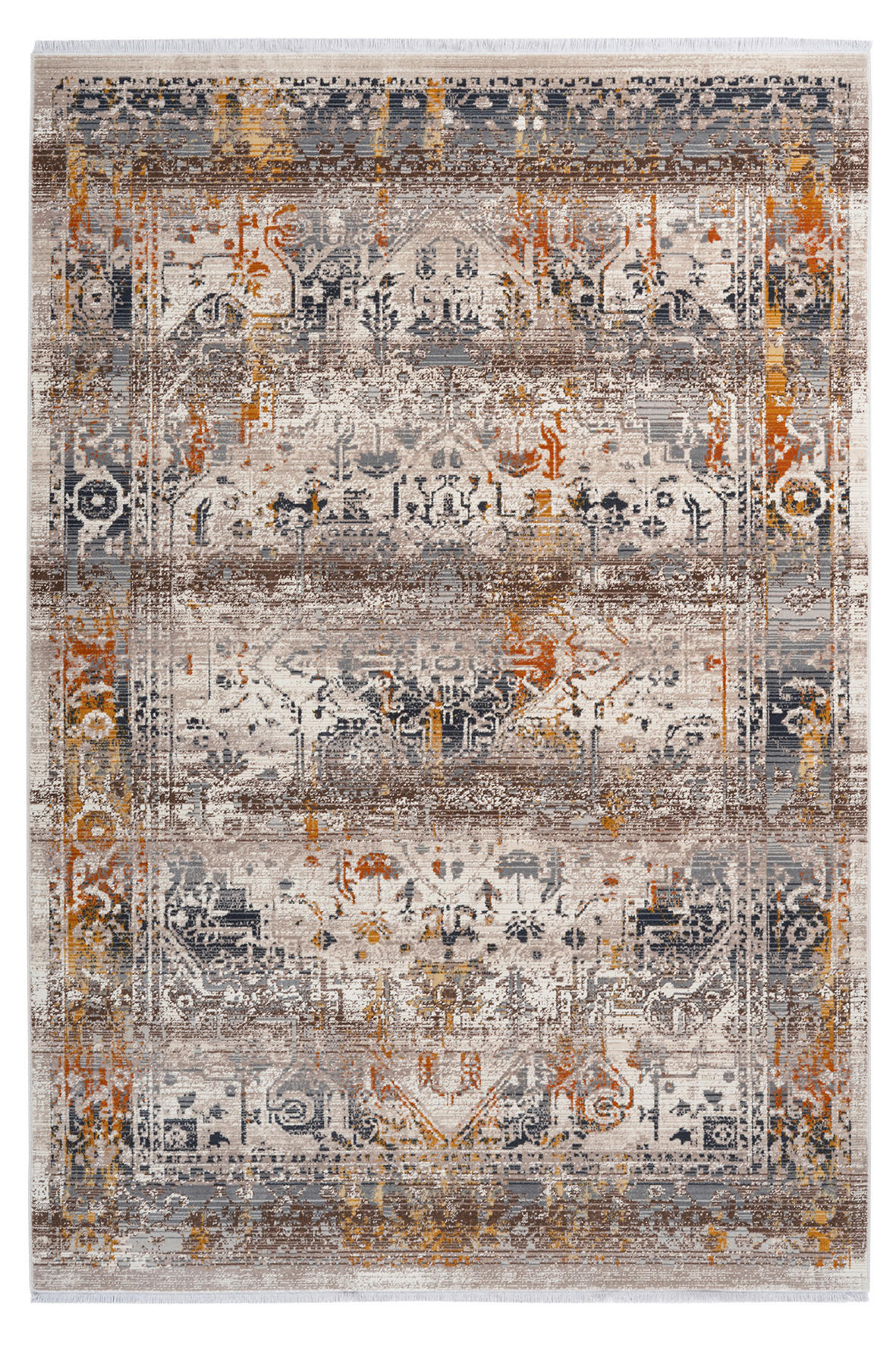 VINTAGE-TEPPICH 60/110 cm My Inca Multicolor  - Multicolor, Basics, Textil (60/110cm) - Obsession