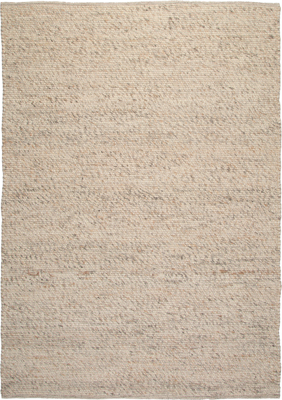 COVOR CU ȚESĂTURĂ PLATĂ My Kjell  - crem, Basics, textil (120/170cm)