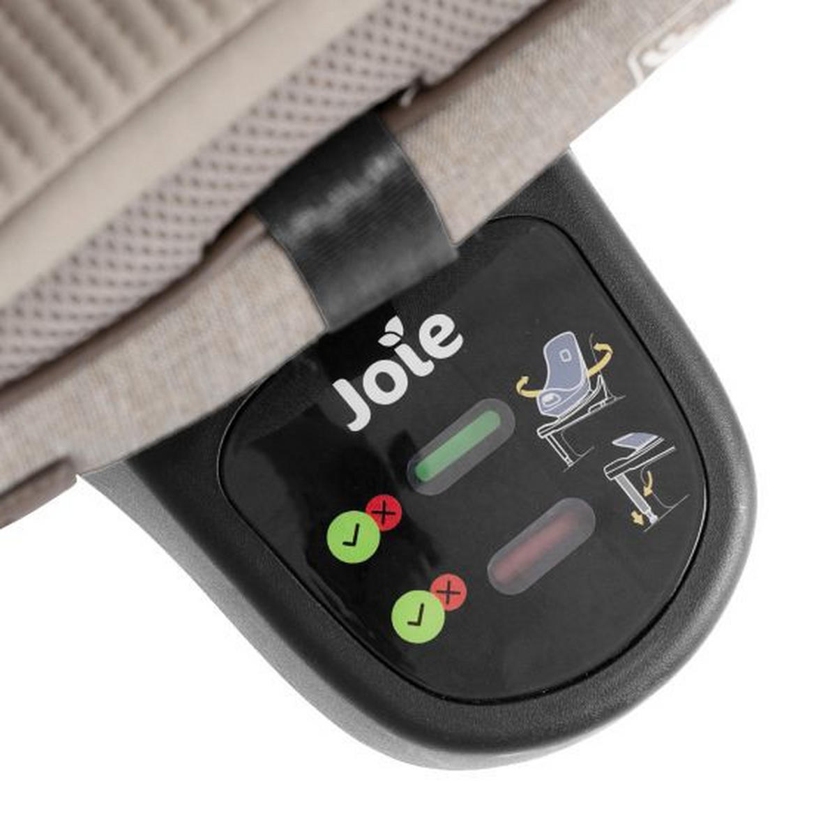 REBOARDER-KINDERSITZ i-Harbour Pro  - Sandfarben, Basics, Kunststoff (46/49/71,5cm) - JOIE SIGNATURE