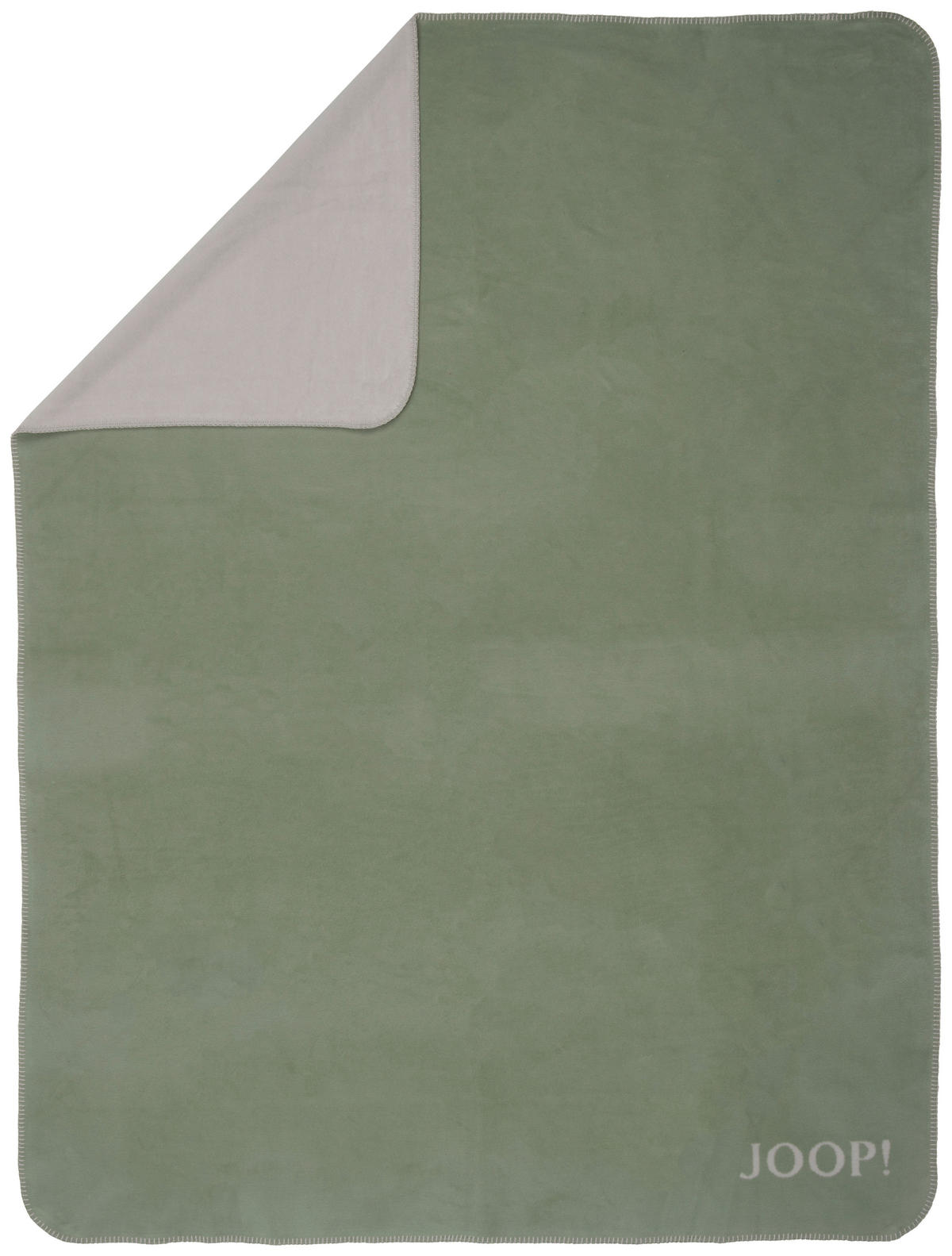 PLÉD 150/200 cm  - jadezöld/ezüstszínű, Design, textil (150/200cm) - Joop!