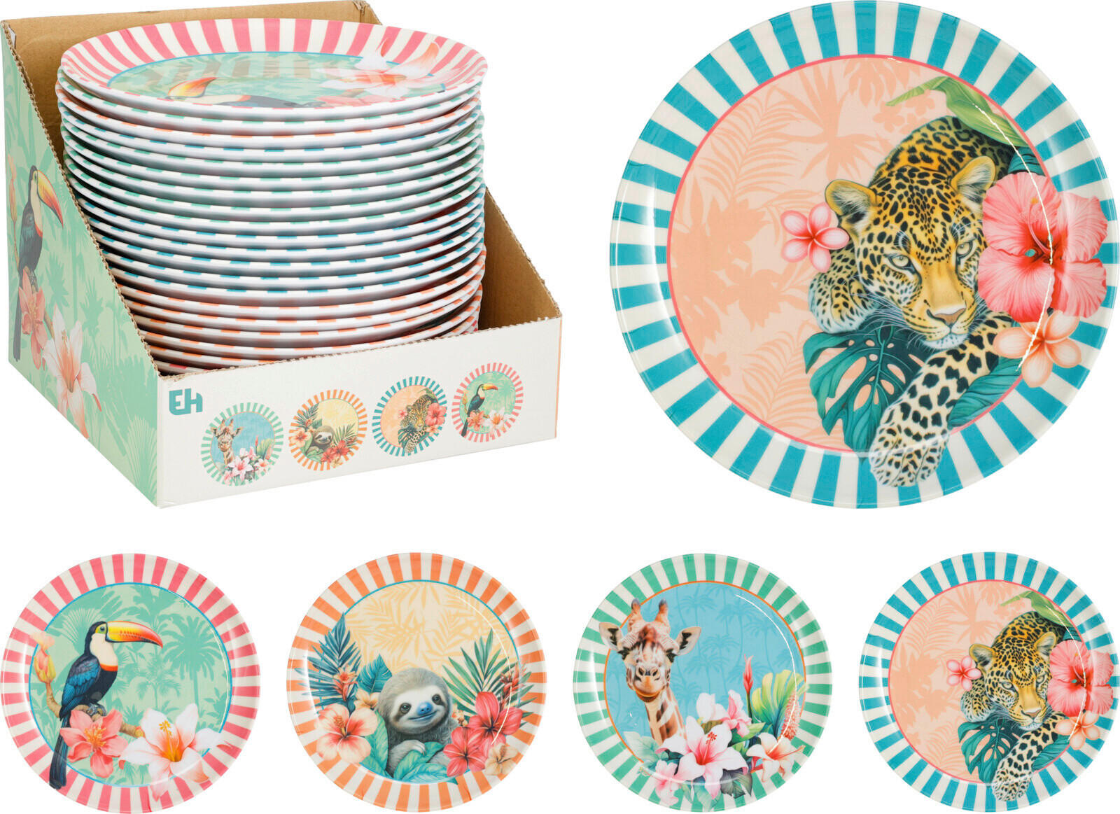 TANIER    - viacfarebná, Basics, plast (22.5/42/19cm)