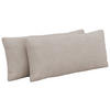 NIERENKISSEN  - Greige, KONVENTIONELL, Textil (65/25cm) - Sit & More