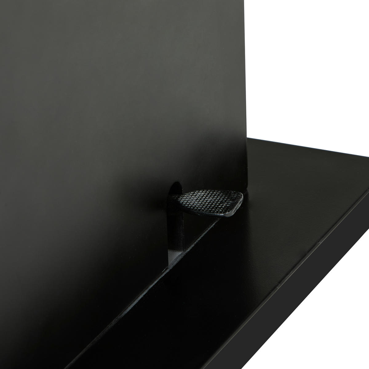 SOFFBORD i metall, keramik 125-150/49,5-79/70 cm  - svart, Design, metall/keramik (125-150/49,5-79/70cm) - Livetastic