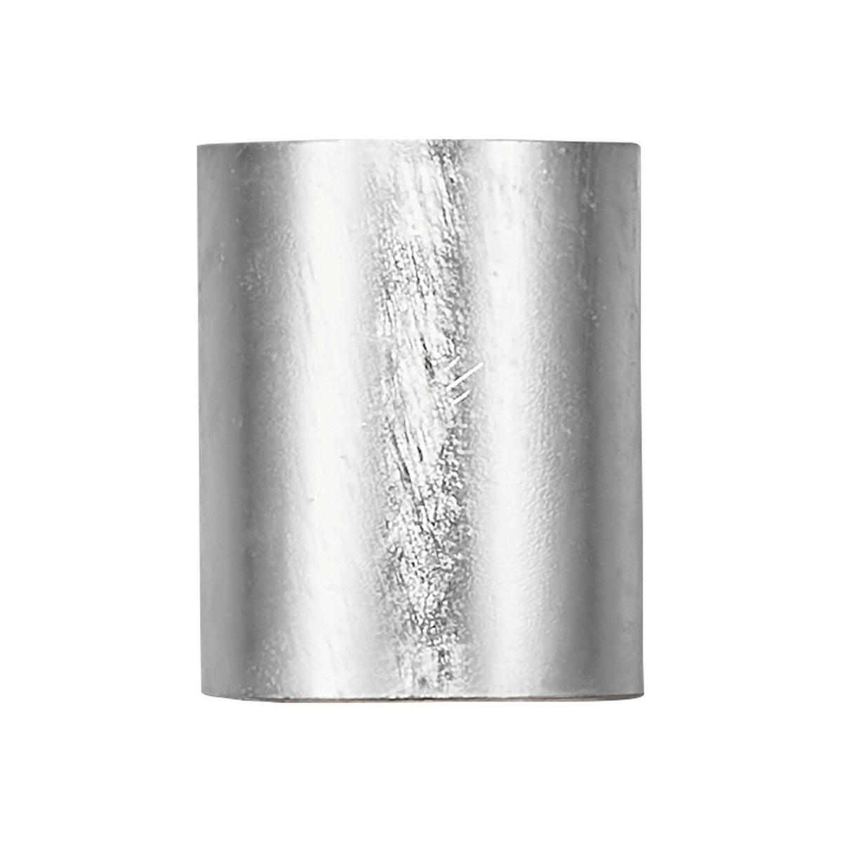 WANDLEUCHTE Canto 10.6/10/8.7 cm  - Zinkfarben, Design, Metall (10.6/10/8.7cm) - Nordlux