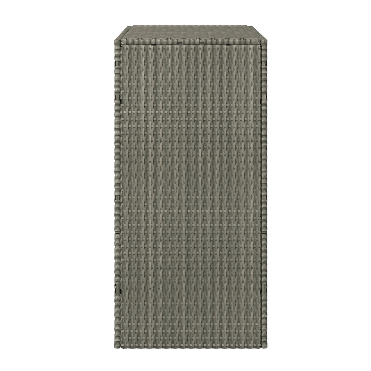 GARTENKOMMODE 55/111/55 cm  - Silberfarben/Grau, MODERN, Kunststoff/Metall (55/111/55cm) - Ambia Garden