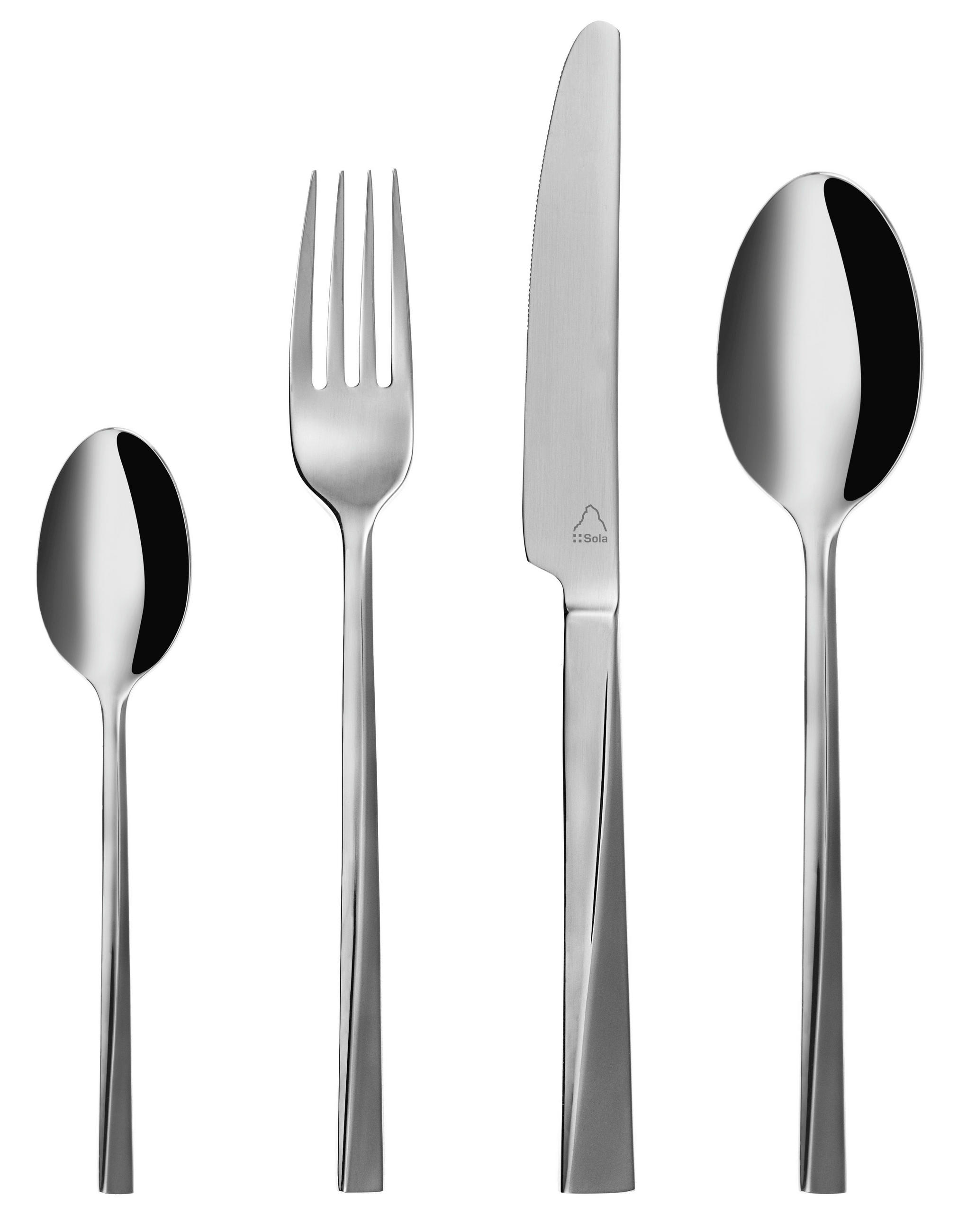 BESTECKSET 30-teilig   - Basics, Metall - Sola