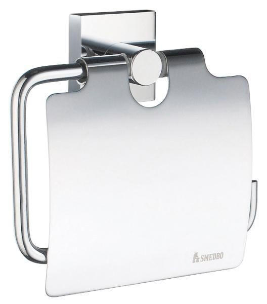 SUPORT HARTIE IGIENICA  - culoare crom, Basics, metal (11,5/13,5/3,9cm) - Smedbo