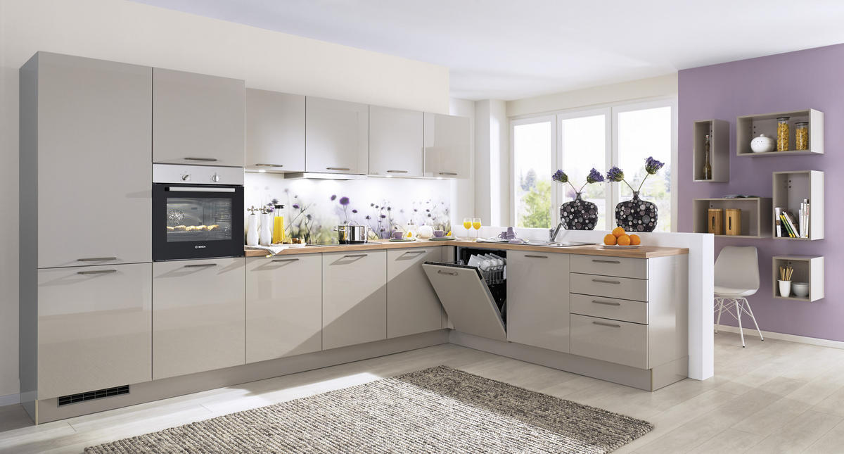 BUCĂTĂRIE LA COMANDĂ   - cașmir, Design, material pe bază de lemn - Moderano