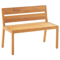 SITZBANKELEMENT 105/85/58 cm  in Teakfarben  - Teakfarben, Design, Holz (105/85/58cm) - Niehoff Garden