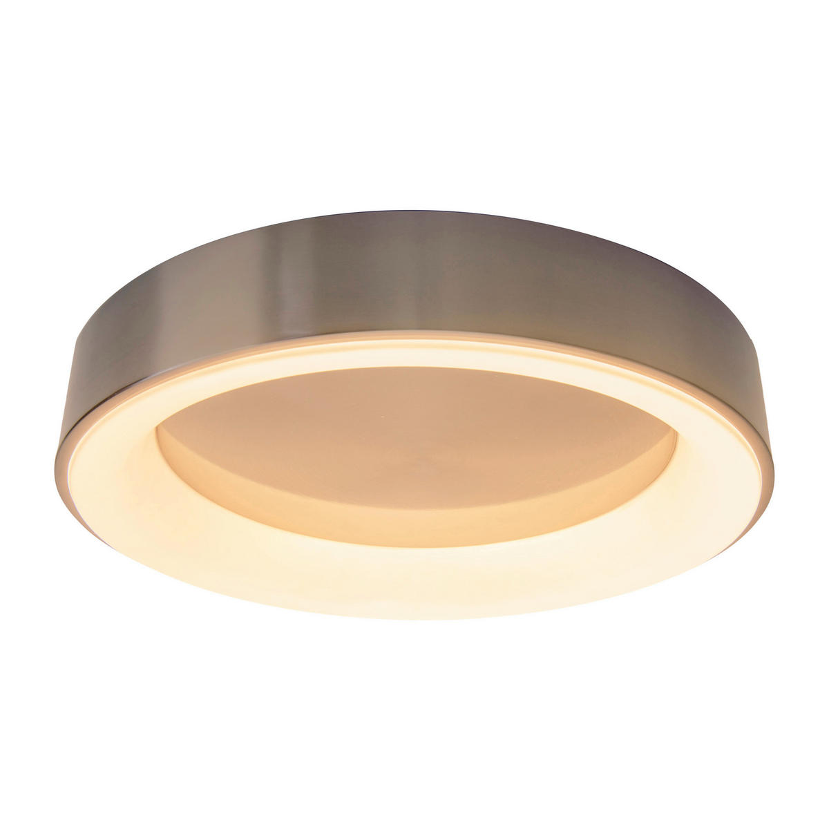 LED-DECKENLEUCHTE 46,5 cm  - Grau, Basics, Kunststoff/Metall (46,5cm) - Näve