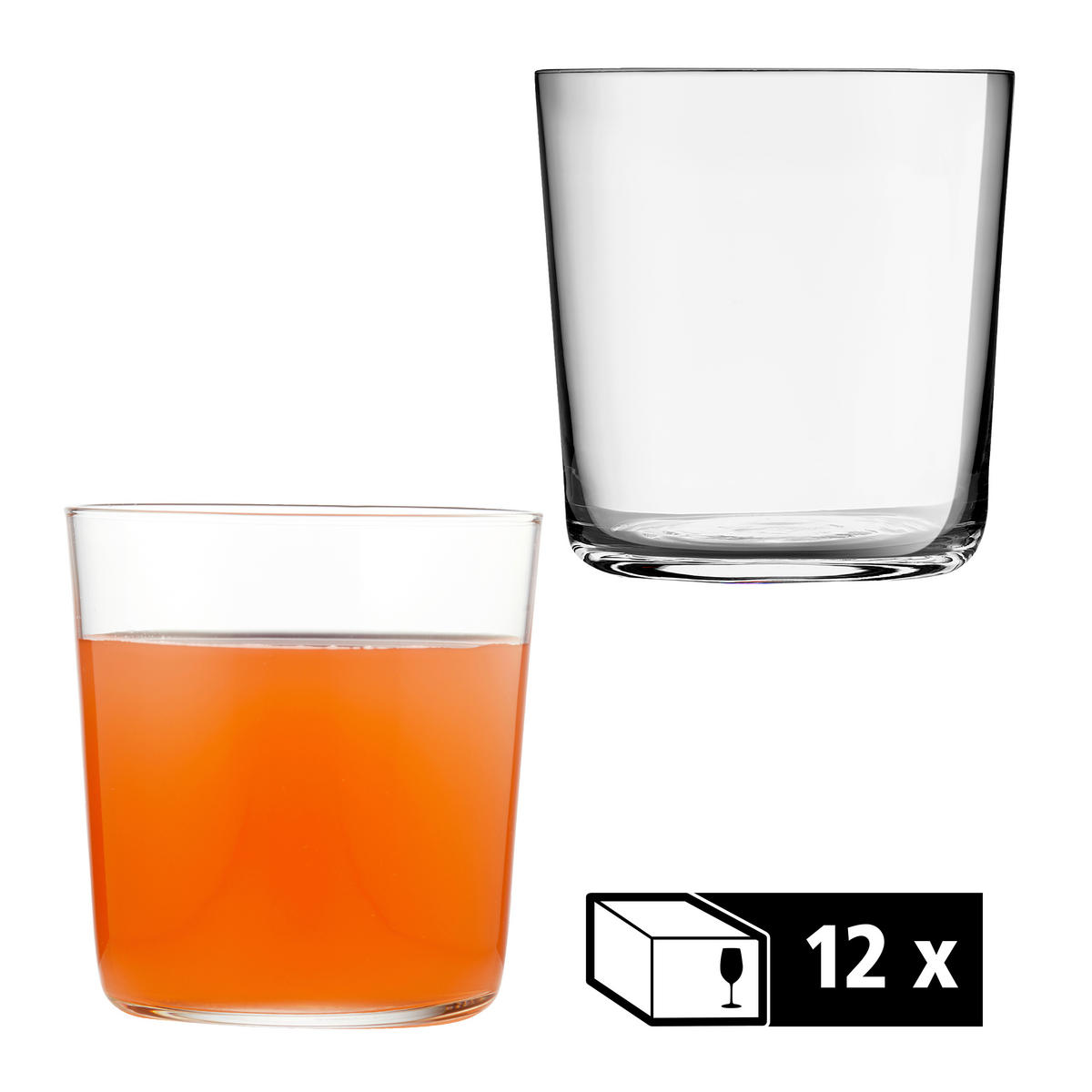 GLÄSERSET CIDRA  12-teilig  - Klar, Basics, Glas (9/9,5cm)