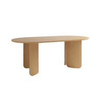 ESSTISCH 200/100/76 cm Echtholz, Nachbildung  Holzwerkstoff Eiche Bianco  - Eiche Bianco, MODERN, Holzwerkstoff (200/100/76cm) - Schöner Wohnen