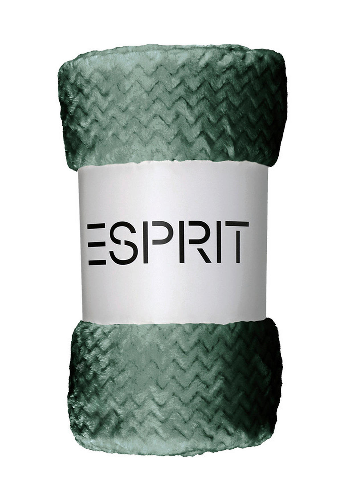 Pled 150/200 cm  - verde, Basics, plastic (150/200cm) - Esprit