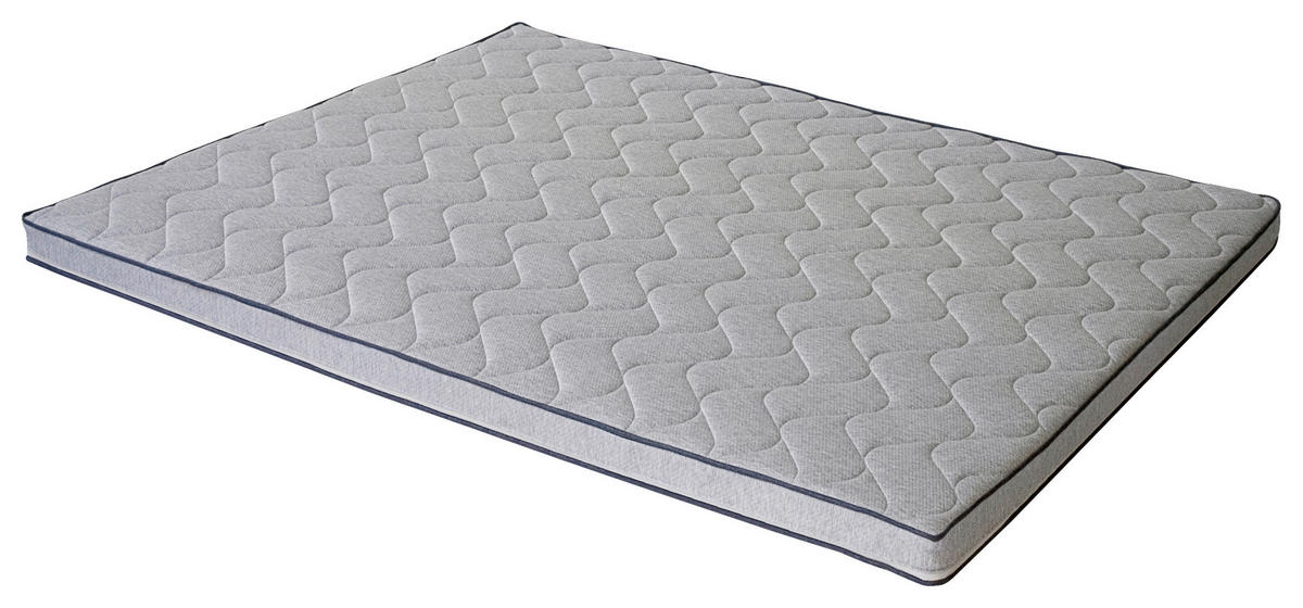 BÄDDMADRASS 80/200 cm  höjd ca 6 cm  - vit, Klassisk, textil (80/200cm) - Best Price