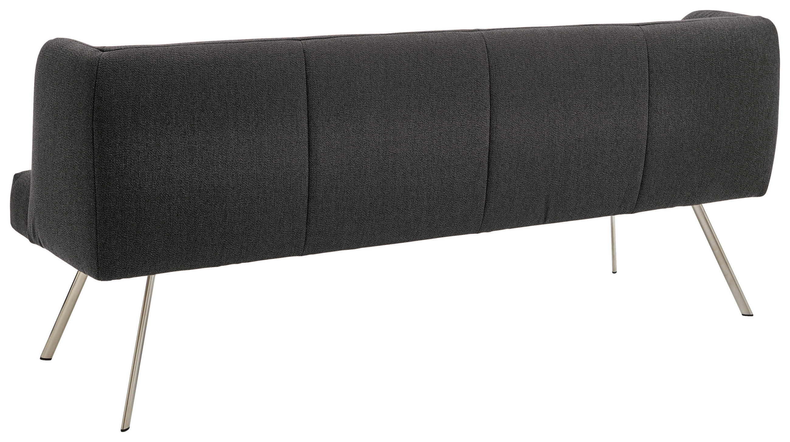 Thumbnail - Venjakob Sitzbank, Anthrazit, Edelstahl, Metall, Textil, 3-Sitzer, 200x87x64 cm, Goldenes M, Made in Germany, Dgm, DGM-E...