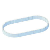 POOL-ISOLATIONSSET T60  - Weiß, Basics, Kunststoff (370/60/610cm)