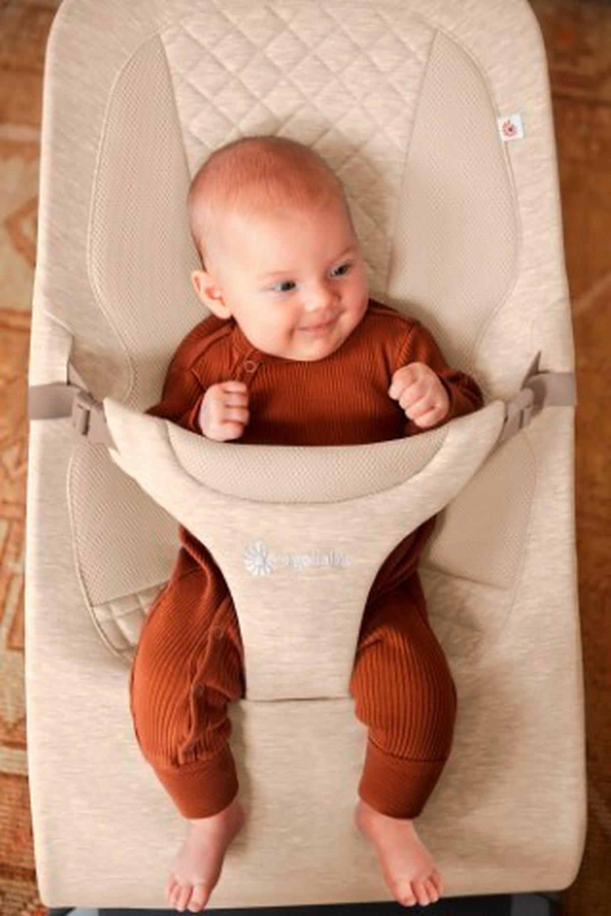 NJIHALICA   - bež/antracit, Osnovno, tekstil/plastika (42/56/81,3cm) - Ergo Baby