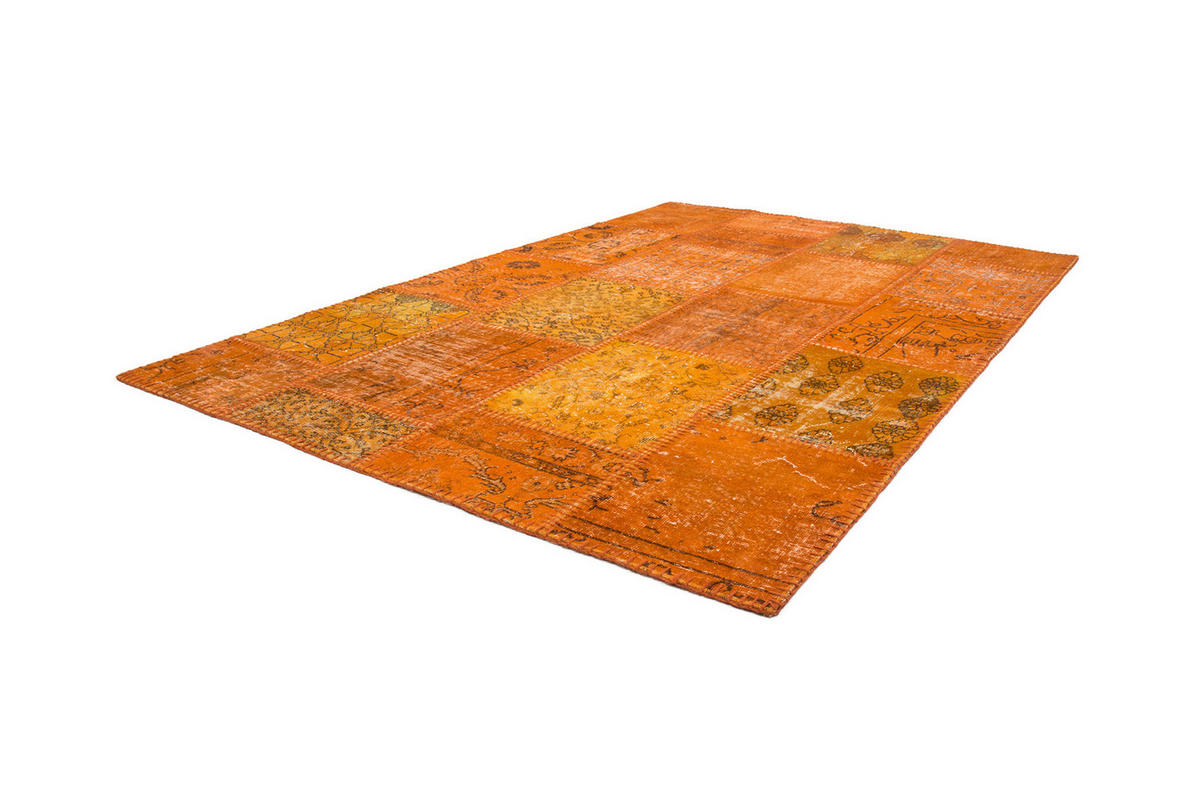 WEBTEPPICH 160/230 cm Orange  - Orange, Basics, Textil (160/230cm) - Obsession