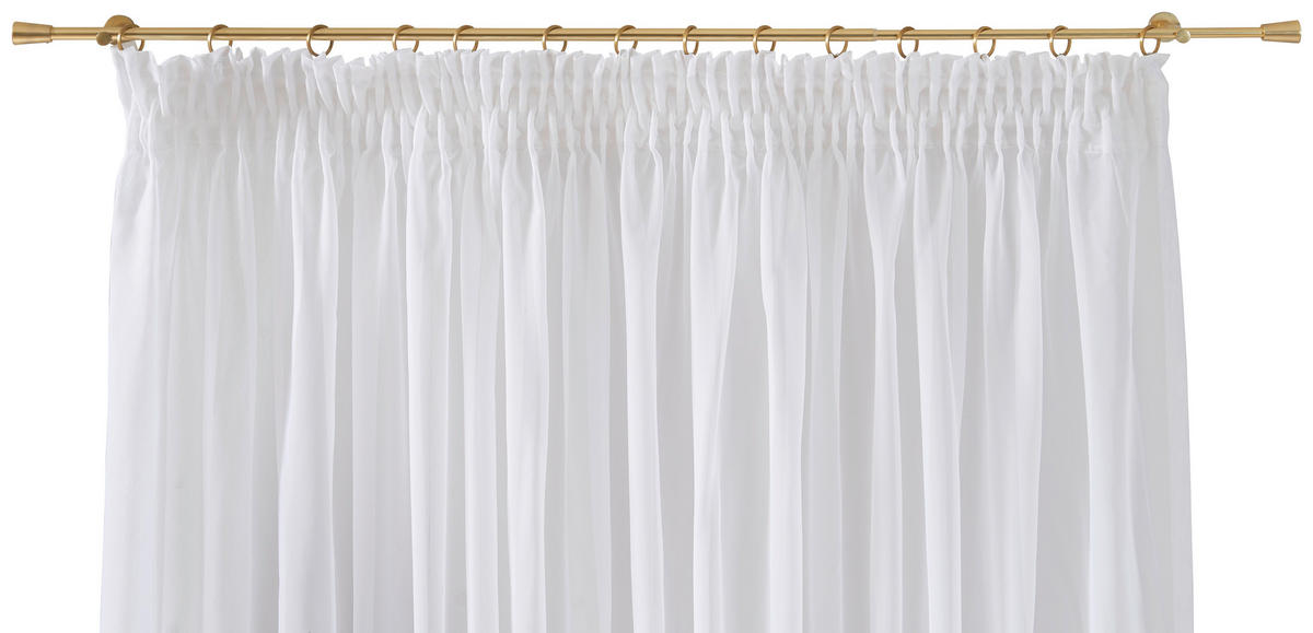 FÜGGÖNYKARNIS SZETT 100-190 cm  - sárgaréz, Design, fém (100-190cm) - Homeware
