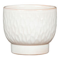 ÜBERTOPF  - Weiß, Basics, Keramik (13/13/11cm)