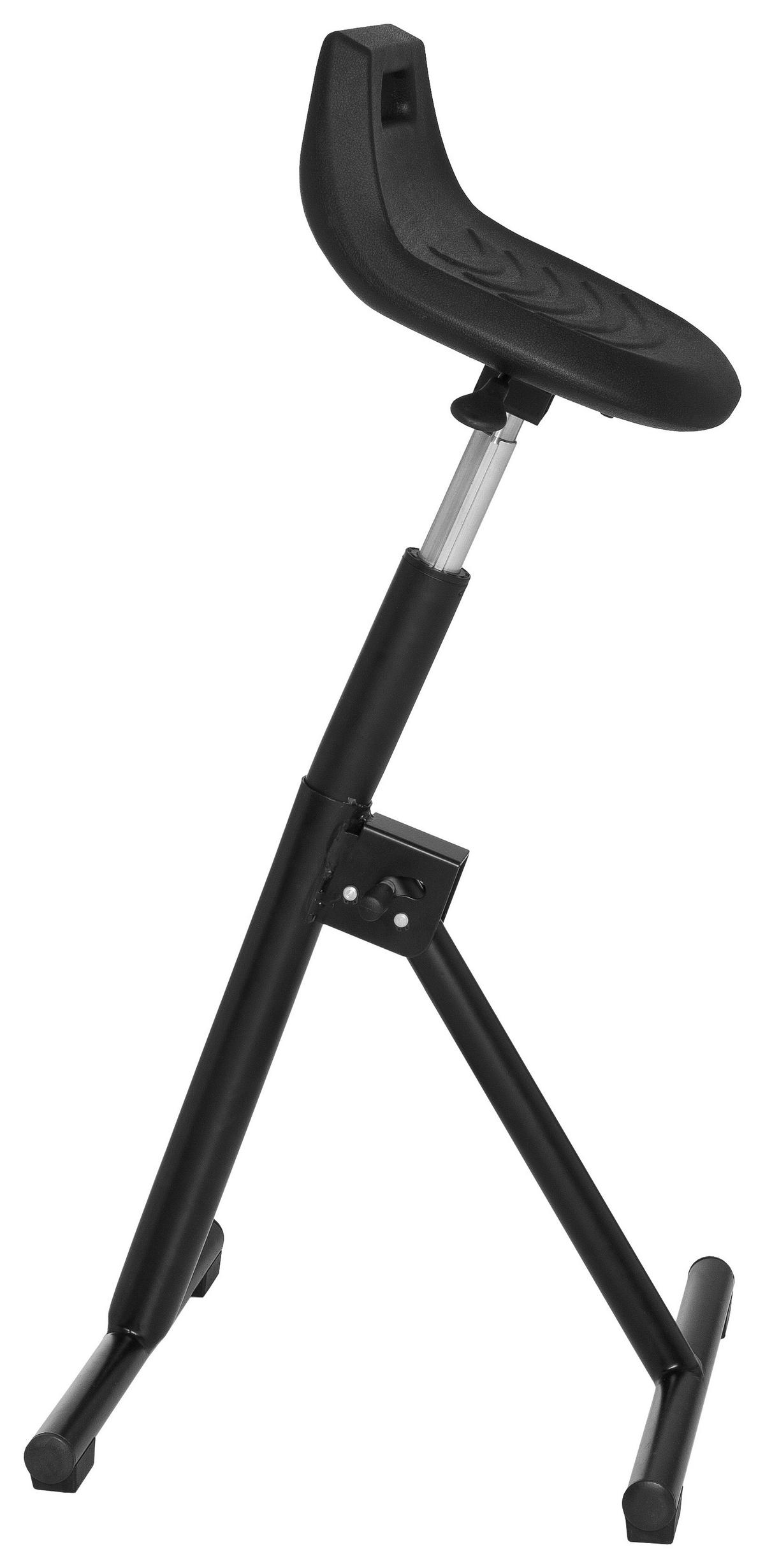 STÅSTÖD  svart  - svart, Modern, metall/plast (50/83/25cm) - MID.YOU
