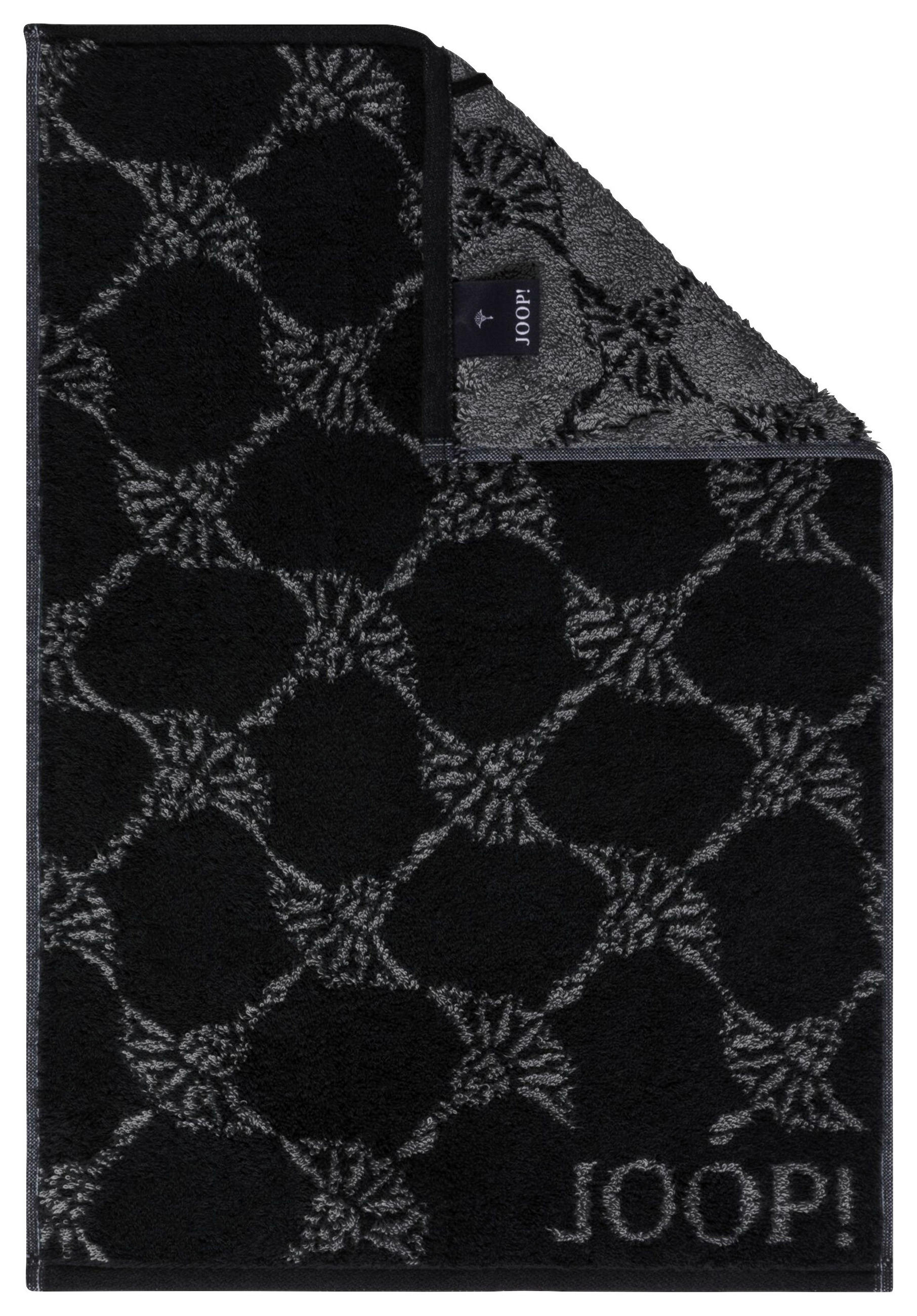 GÄSTETUCH 30/50 cm Cornflower Schwarz  - Schwarz, Design, Textil (30/50cm) - Joop!