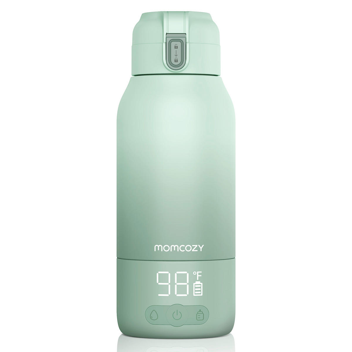 BABYKOSTWÄRMER  - Hellgrün, Basics, Kunststoff (11,4/29,8/11,4cm) - Momcozy