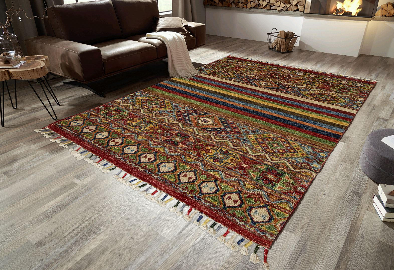 ORIJENTALNI TEPIH  višebojna     - višebojna, Osnovno, tekstil (80/250cm)