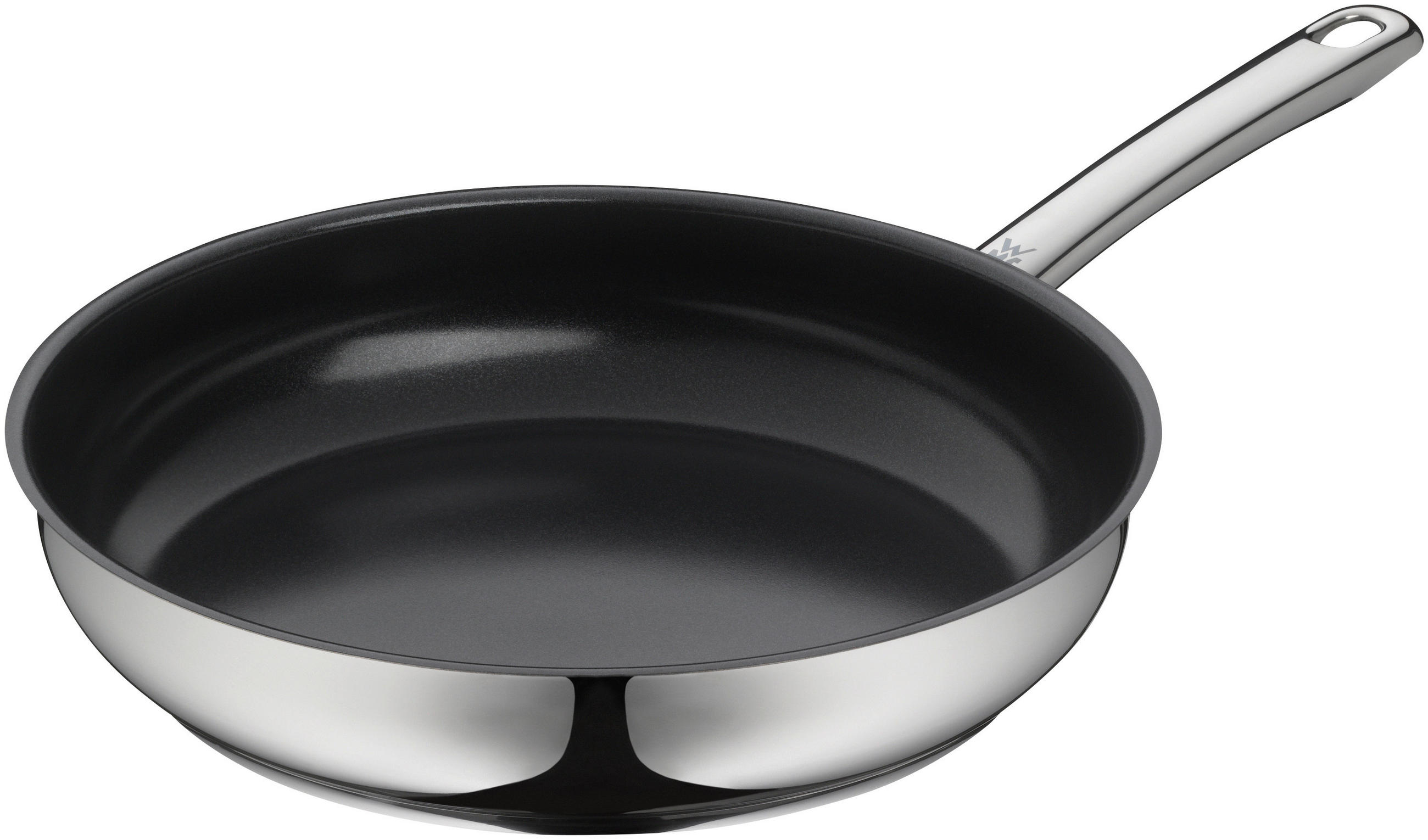 PFANNE Devil 28 cm  - Edelstahlfarben, Design, Metall (28cm) - WMF