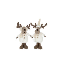 DEKORENTIER - Beige/Braun, Basics, Textil (14/11/37cm)