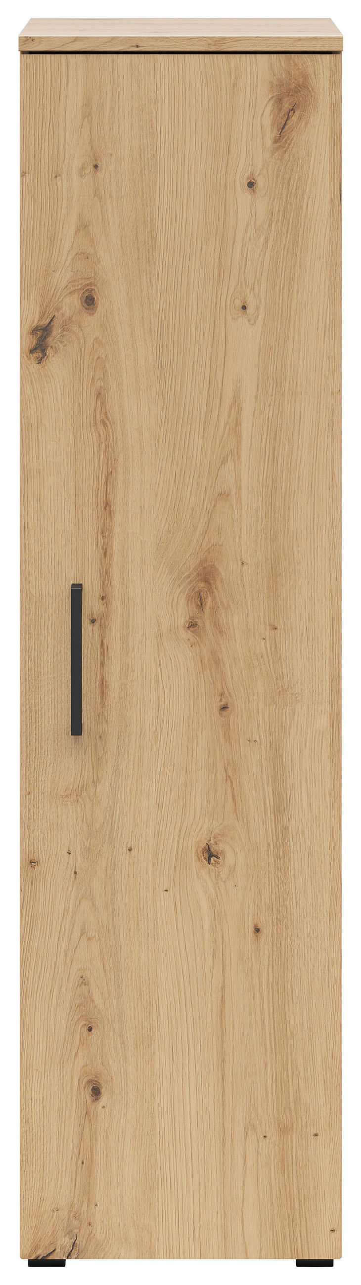 VEČNAMENSKA OMARA, hrast artisan - črna/antracit, Moderno, umetna masa/leseni material (30/115/40cm) - Carryhome