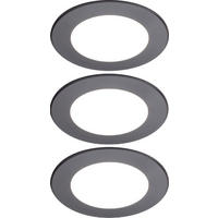 UNTERBAULEUCHTEN-SET - Schwarz, Basics, Kunststoff (68/68/8cm) - HKT