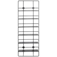 VÄGGHYLLPLAN 37/103/14 cm  - svart, Design, metall (37/103/14cm)