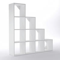 REGAL bijela  drvni materijal  - bijela, Design, drvni materijal (141.6/30/140cm)