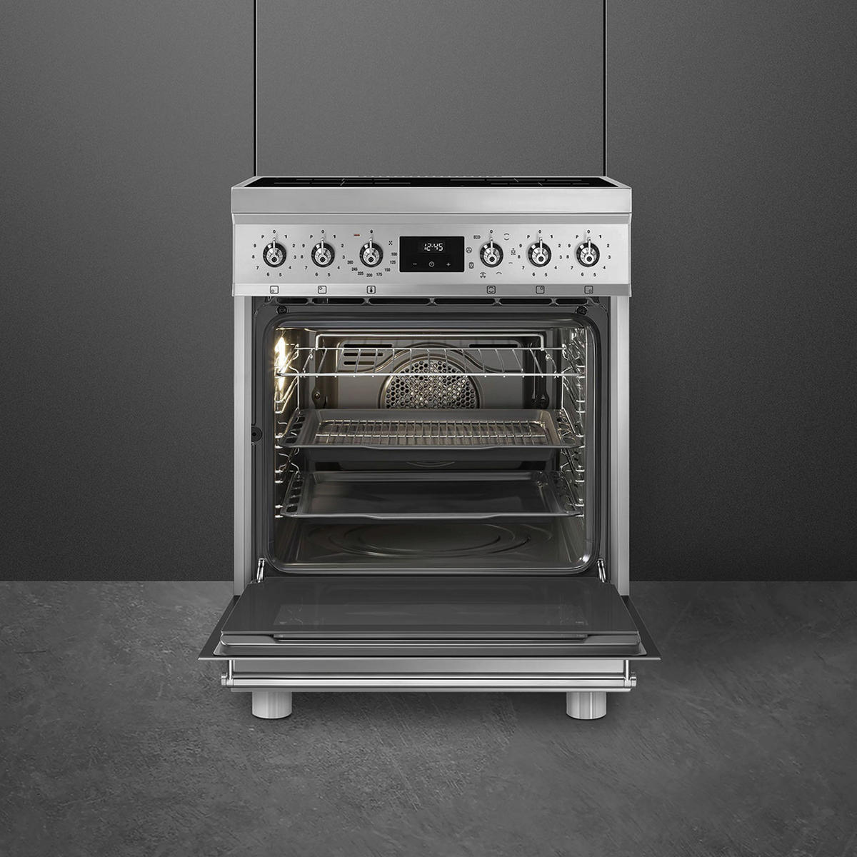 HERD C6IMXM2  - Edelstahlfarben, Basics, Metall (60/80,3/65,1cm) - SMEG
