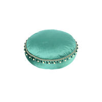 SITTPUFF i  - grön, Lifestyle, textil (65/25/65cm) - Kayoom