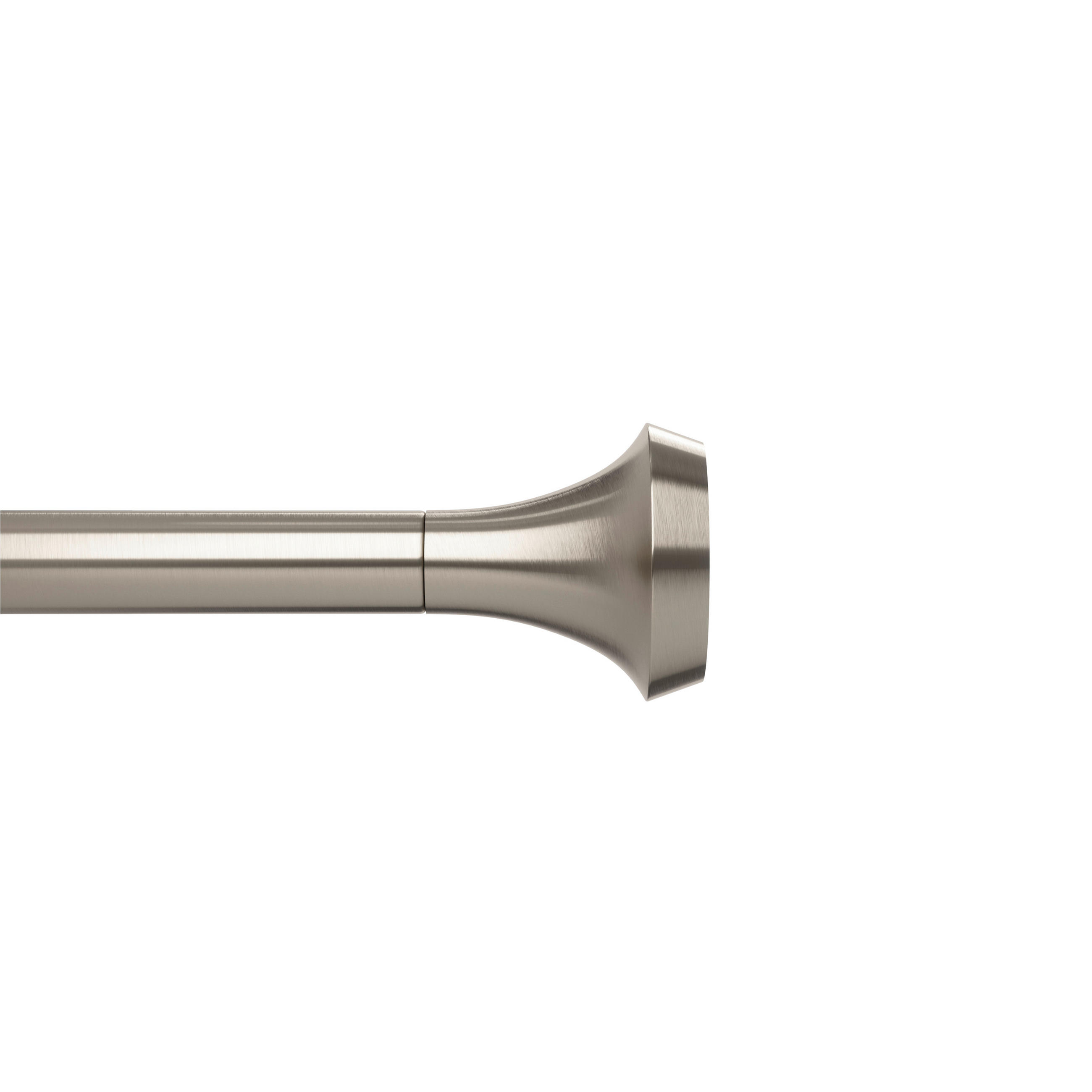 VORHANGSTANGE 380 cm  - Nickelfarben, KONVENTIONELL, Metall (380cm) - Umbra
