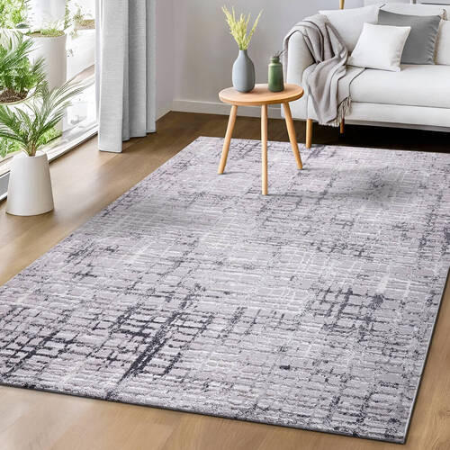 WEBTEPPICH 120/160 cm Evra Dunkelgrau  - Dunkelgrau, Design, Textil (120/160cm) - Novel