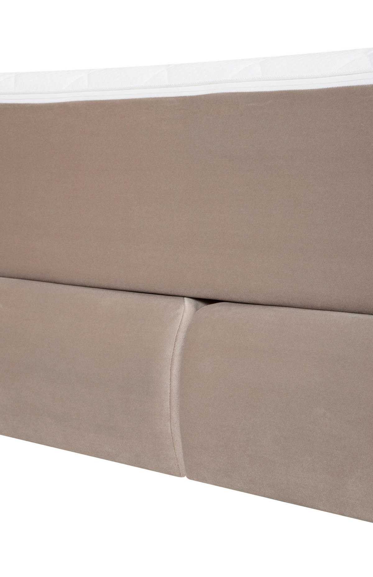 BOXSPRINGBETT 180/200 cm  in Beige  - Beige/Naturfarben, KONVENTIONELL, Holz/Textil (180/200cm) - Welnova