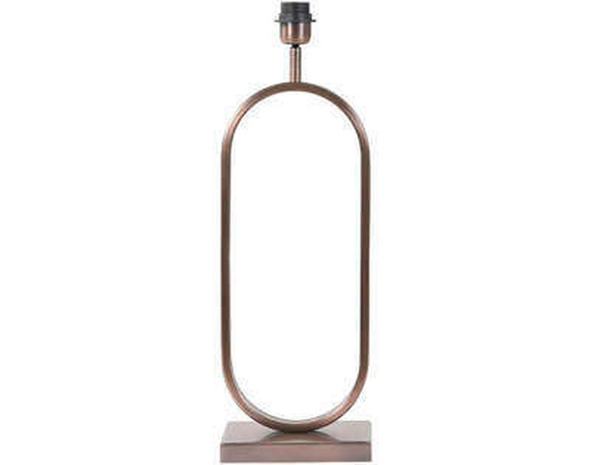 LEUCHTENFUß  20/13/55 cm    - Bronzefarben, Design, Metall (20/13/55cm) - Light & Living