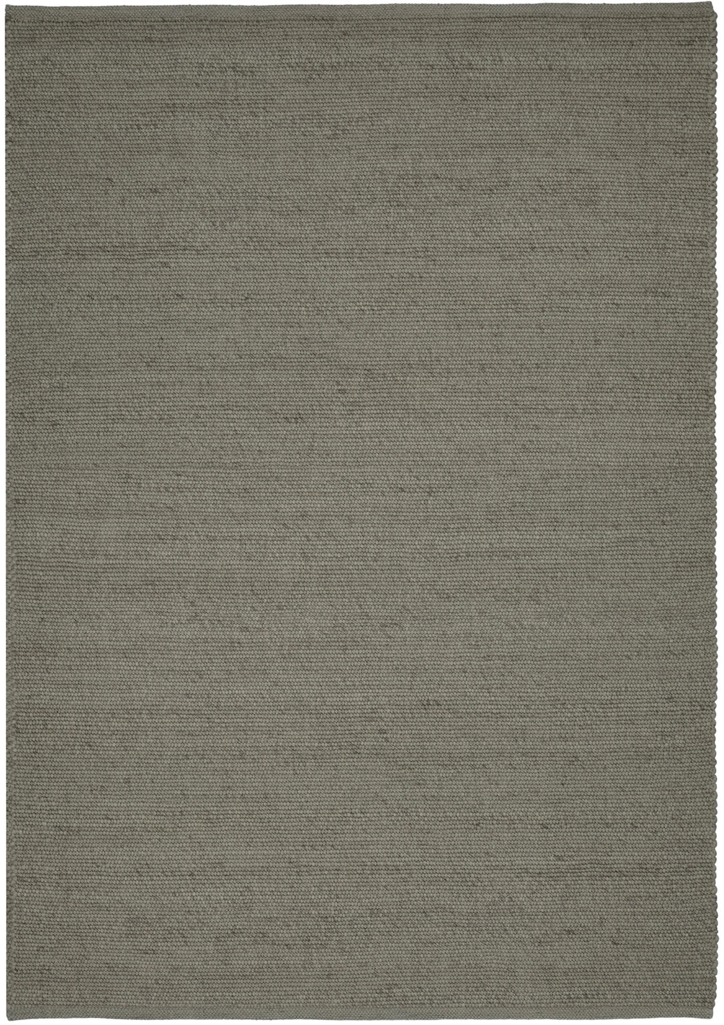 HANDWEBTEPPICH 140/200 cm Havre Grau, Grün, Dunkelgrün  - Dunkelgrün/Grau, Basics, Textil (140/200cm) - Linea Natura