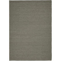 HANDWEBTEPPICH 140/200 cm Havre Grau, Grün, Dunkelgrün  - Dunkelgrün/Grau, Basics, Textil (140/200cm) - Linea Natura