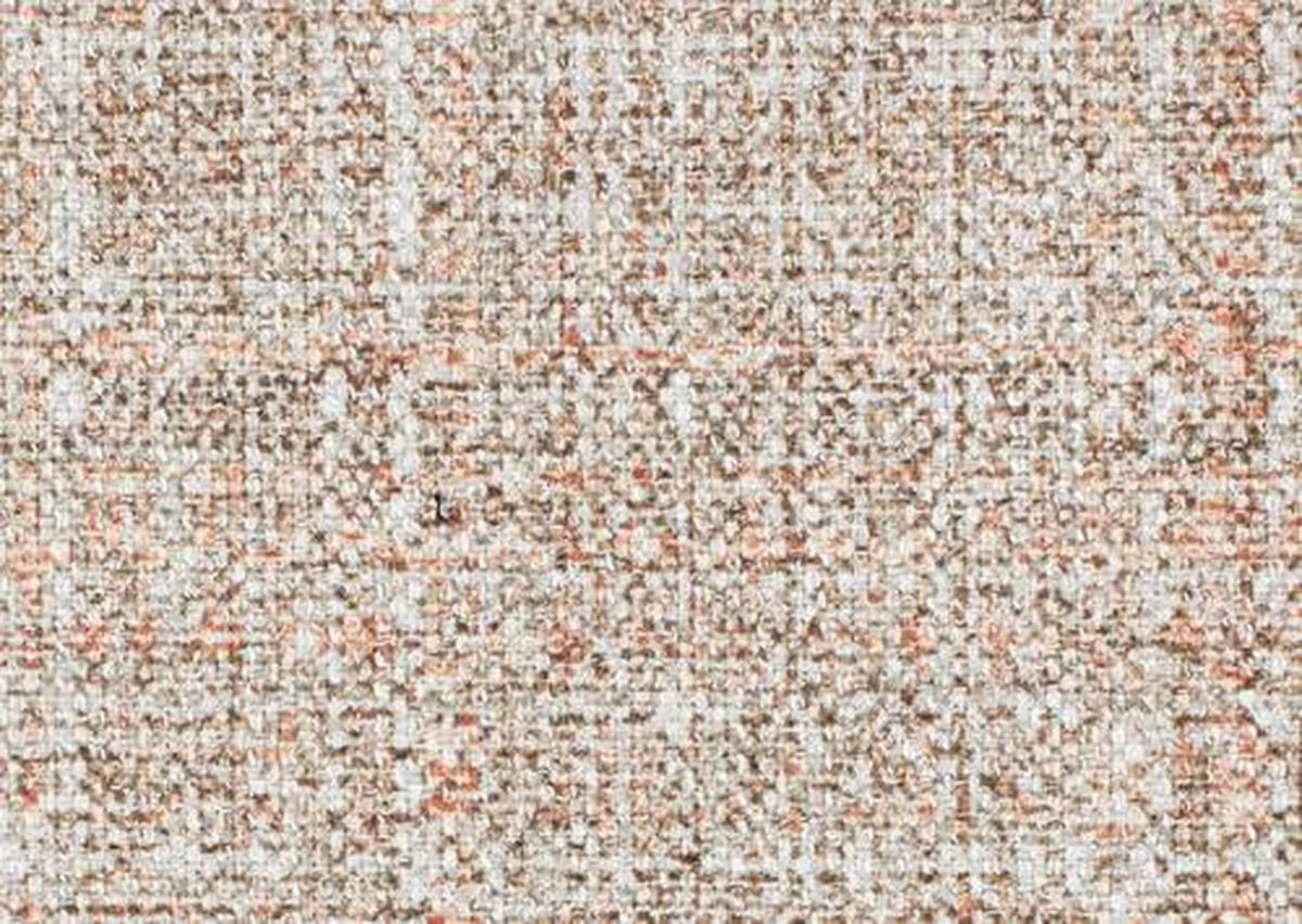 SITZBANK 209/92/78 cm  in Orange, Schwarz  - Schwarz/Orange, Design, Textil/Metall (209/92/78cm) - Dieter Knoll