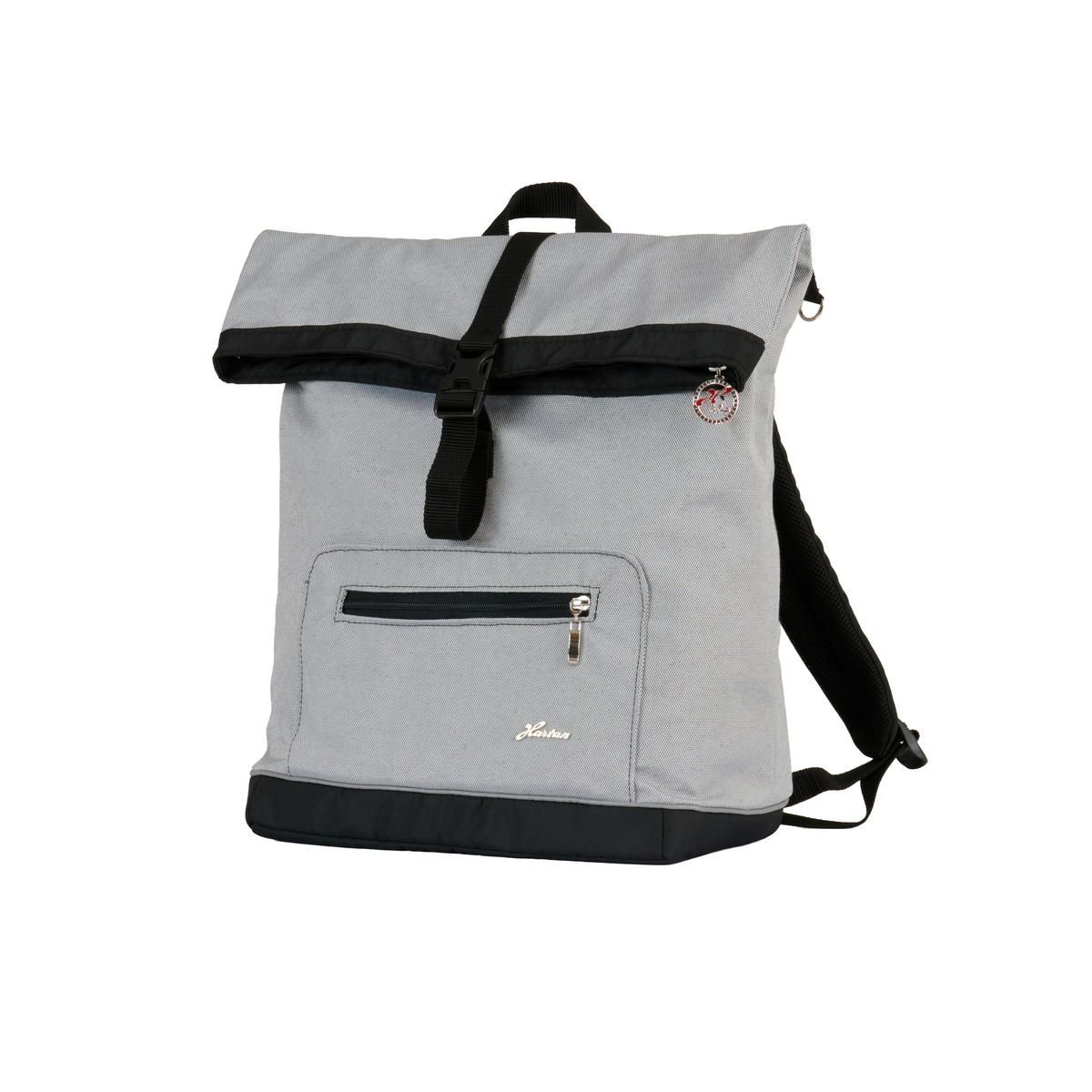 WICKELRUCKSACK Space Bag  - Hellgrau, Basics, Textil (37/40/18cm) - Hartan