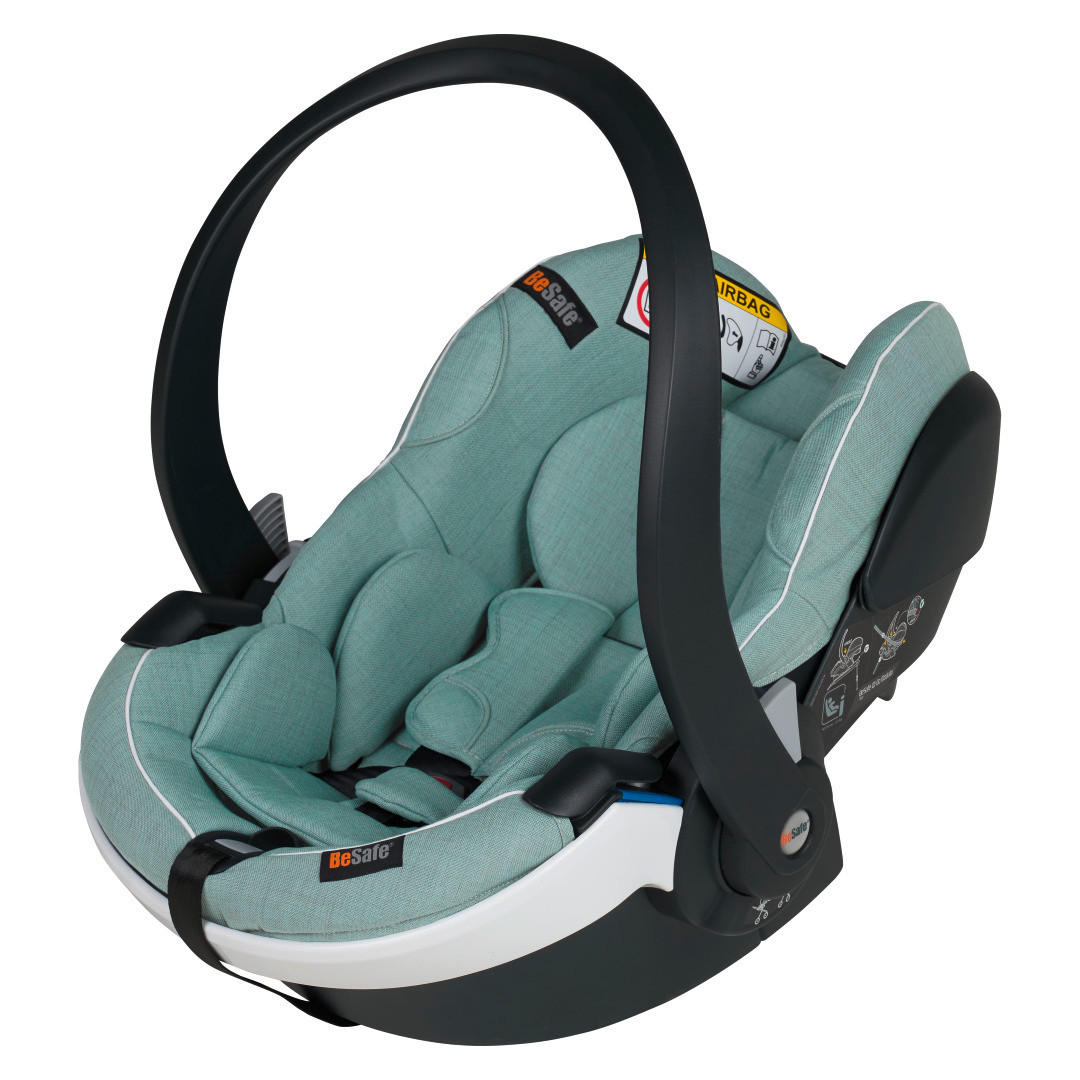 AUTO-SEDIŠTE ZA DECU  IZI GO MODULAR X2 I-SIZE  - zelena/svetlozelena, Osnovno, tekstil/plastika (4,7kg) - Besafe