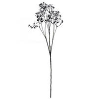 KUNSTPFLANZE  - Silberfarben/Schwarz, Basics (ca. 70cmcm)