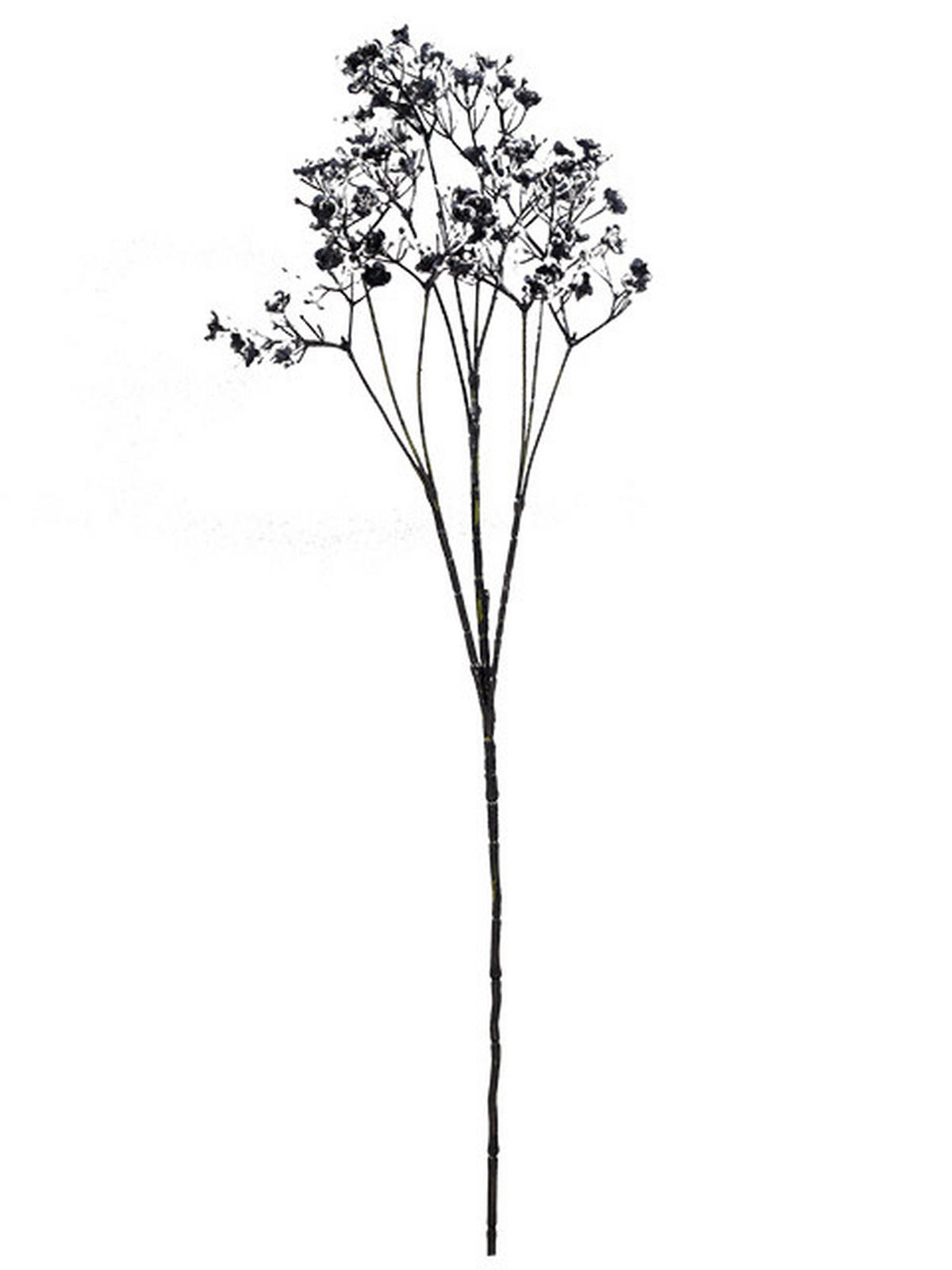 KUNSTPFLANZE  - Silberfarben/Schwarz, Basics (ca. 70cmcm)