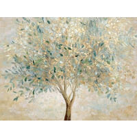 LEINWANDBILD Landschaft & Natur, Bäume 60/80 cm  - Multicolor, Basics, Holz/Papier (60/80cm) - Euroart